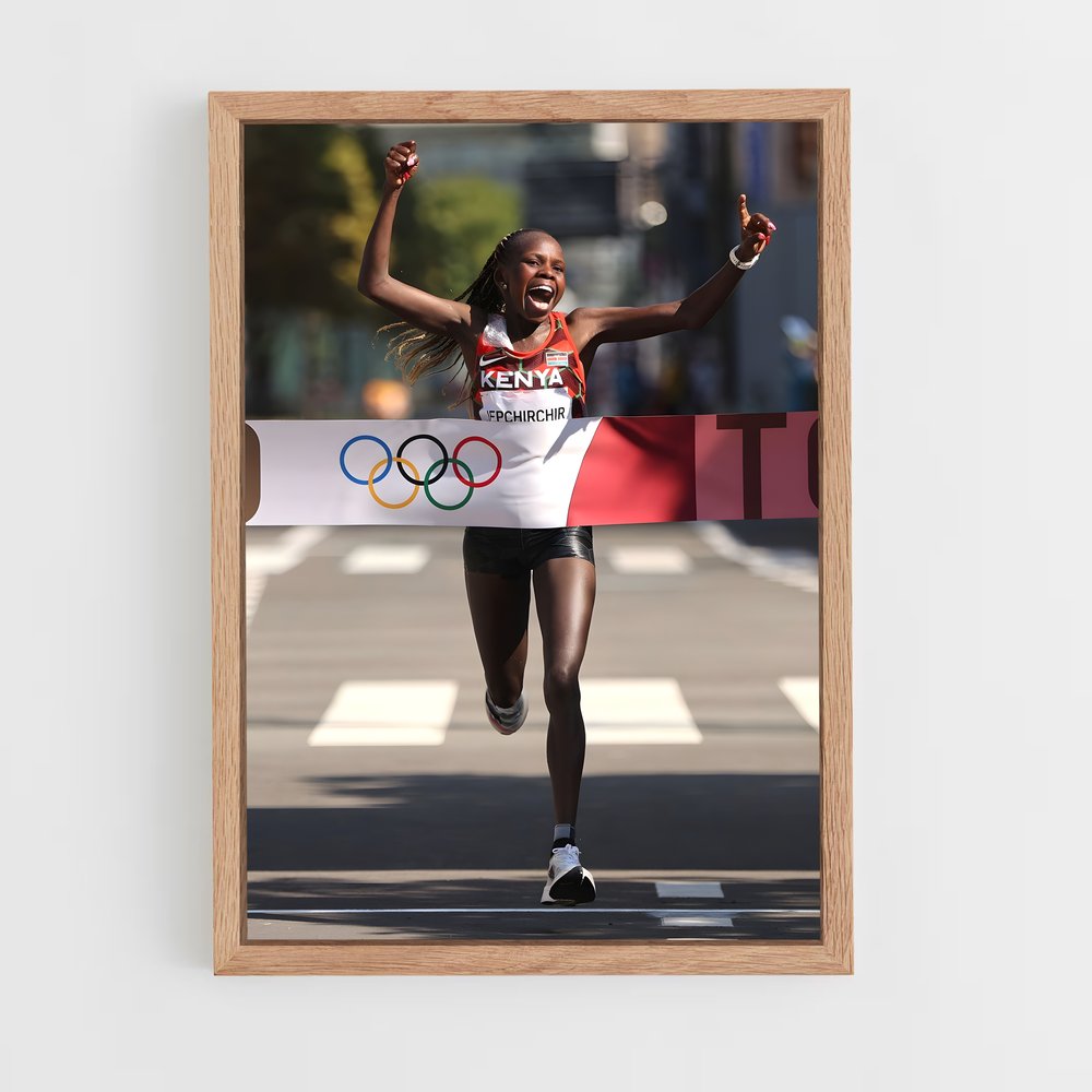 Poster Piste de la Victoire – affiche Athlétisme (vue 4)